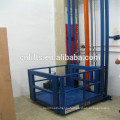 500kg capacity hydraulic vertical material lifts